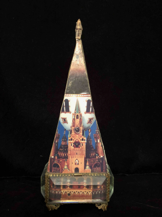 Dedication to Peter Carl Fabergé. Tower. Moscow Kremlin