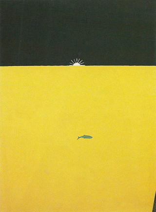 A Lonely Fish In Yellow Sea